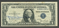 Fr.1613N, 1935D $1 SC, Treasurer Clark Autograph